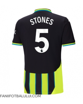Manchester City John Stones #5 Tricou Fotbal Replică 2024-25 Barbati Deplasare